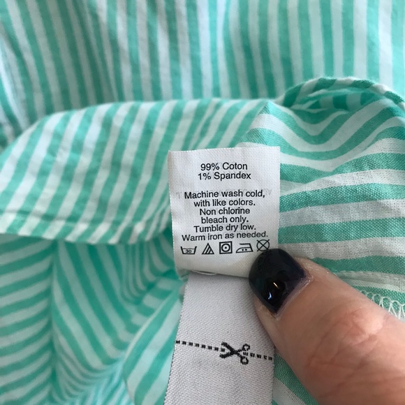 J. CREW CAMP POPOVER SHIRT IN STRIPE - Picture 6 of 8